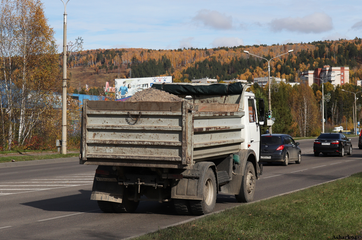 Красноярский край, № Х 734 АС 18 — МАЗ-5551A2