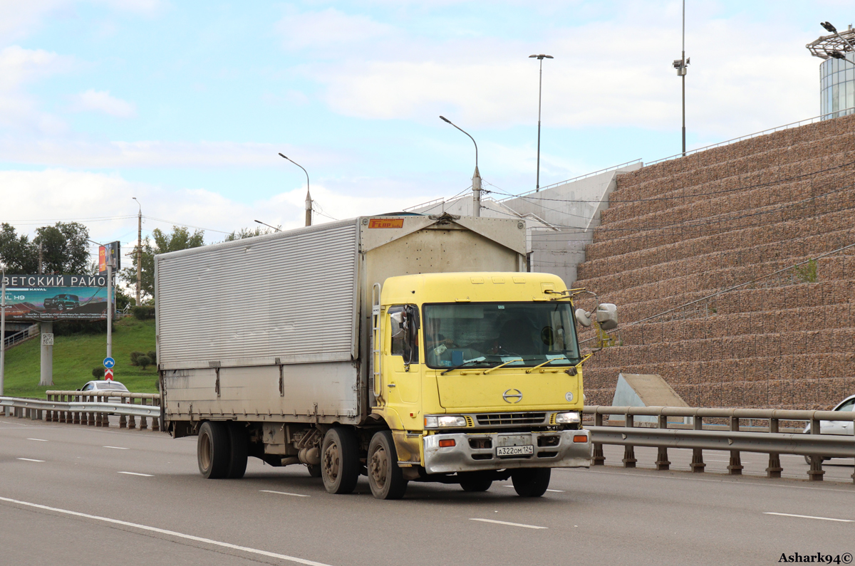 Красноярский край, № А 322 ОМ 124 — Hino Profia