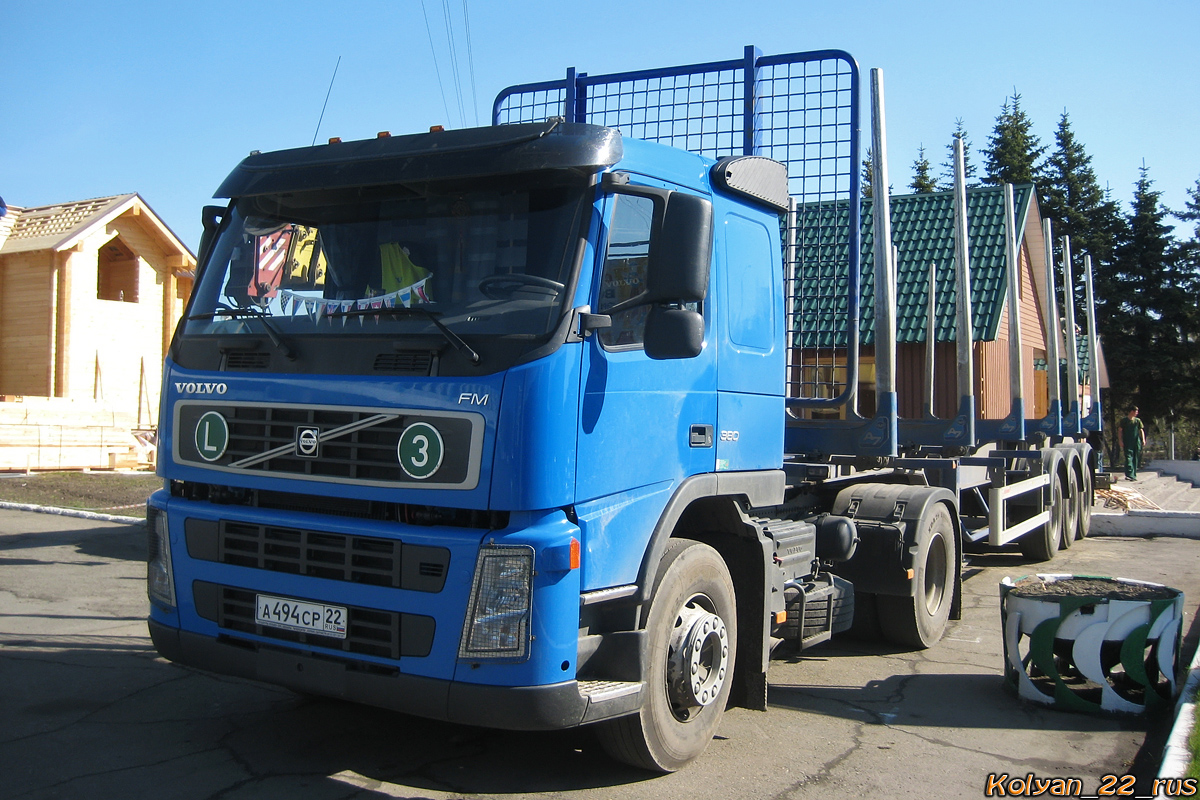 Алтайский край, № А 494 СР 22 — Volvo ('2002) FM12.380