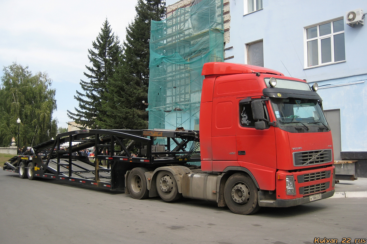 Новосибирская область, № Н 186 СН 54 — Volvo ('2002) FH12.420