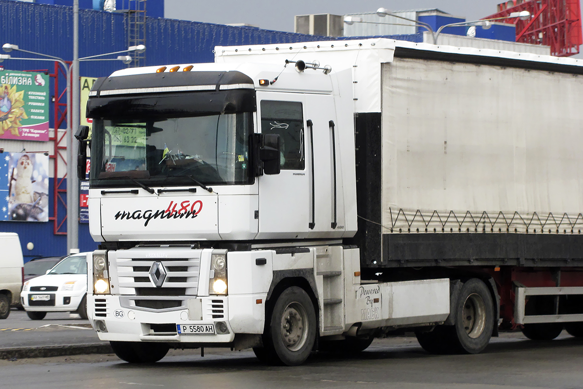 Болгария, № P 5580 AH — Renault Magnum E-Tech ('2001)
