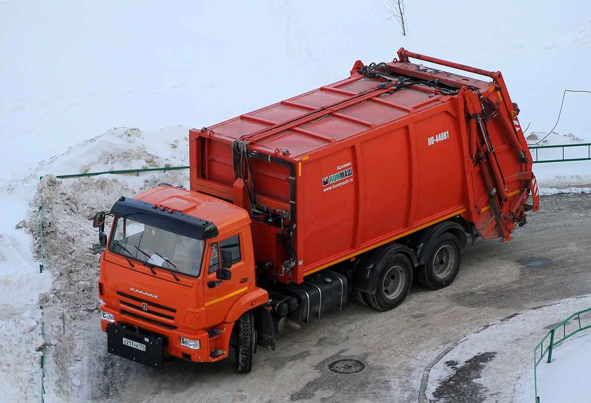 Челябинская область, № Х 217 УА 174 — КамАЗ-65115-A5(48)