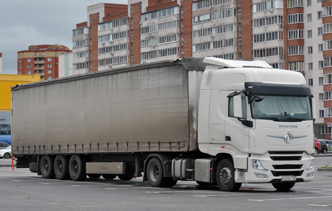 Омская область, № В 520 МТ 155 — Dongfeng GX DFH4180