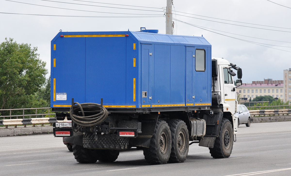 Омская область, № Р 218 ХС 154 — КамАЗ-43118-A5(48)