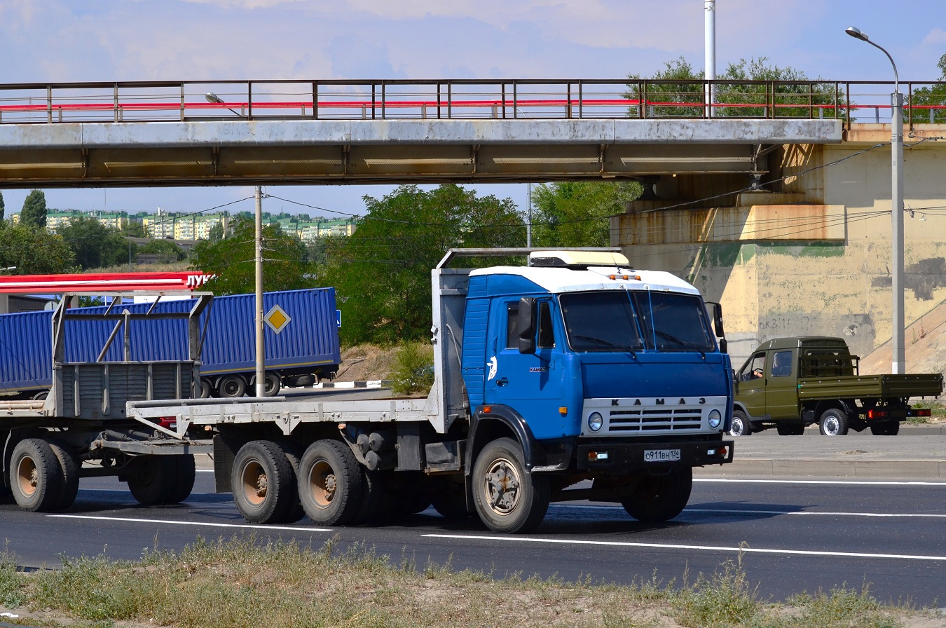 Волгоградская область, № О 911 ВН 134 — КамАЗ-5320