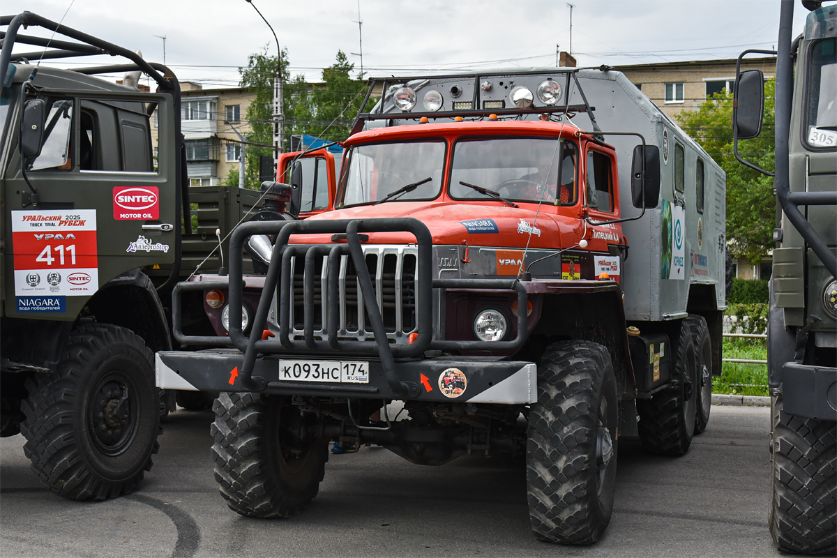 Челябинская область, № К 093 НС 174 — Урал-4320-10; Челябинская область — Грузовой триал и баха "Уральский рубеж 2025"