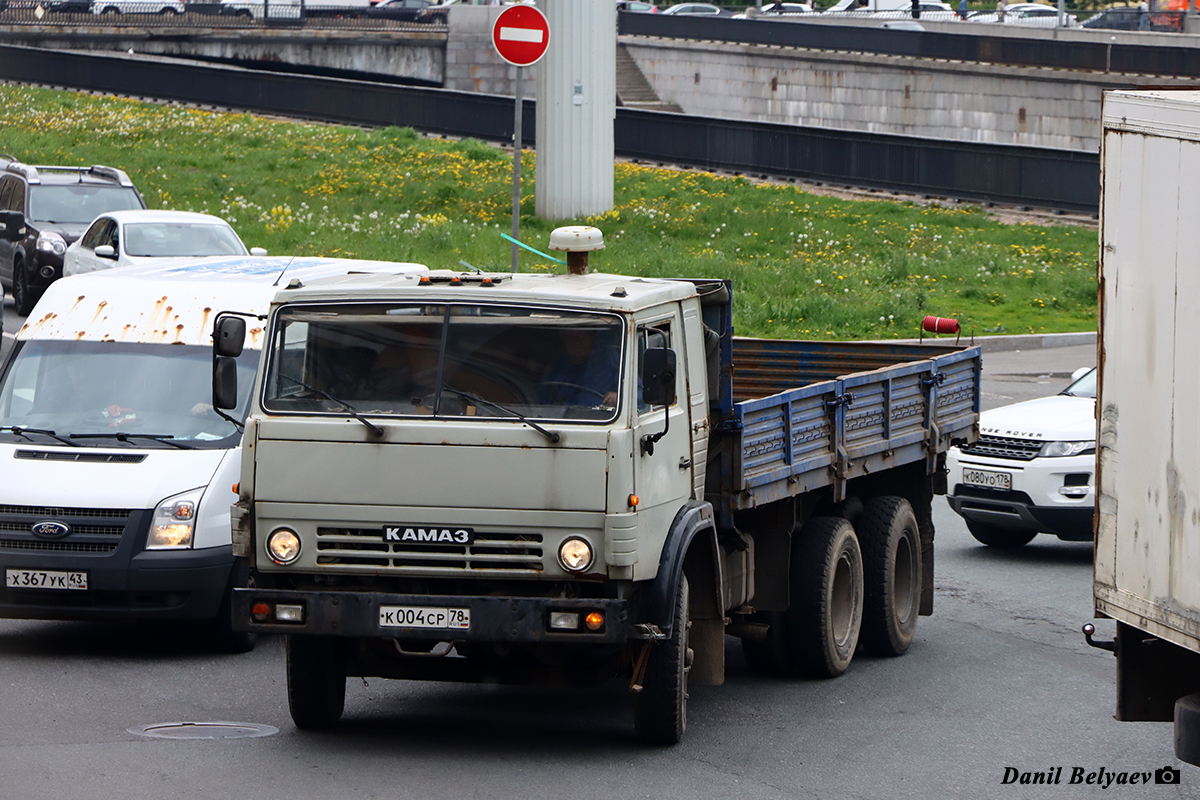 Санкт-Петербург, № К 004 СР 78 — КамАЗ-53212