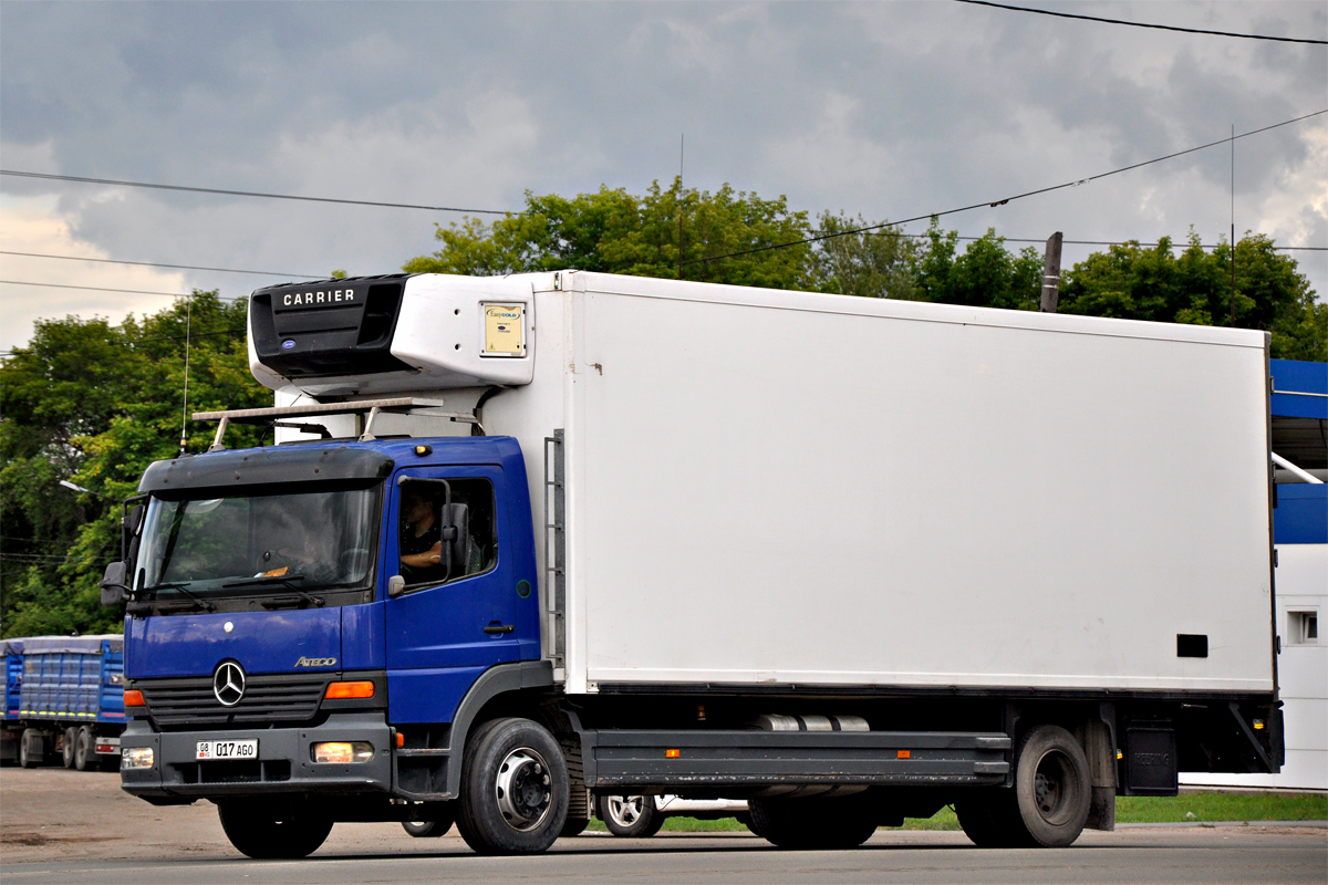 Киргизия, № 08 017 AGO — Mercedes-Benz Atego (общ.м)