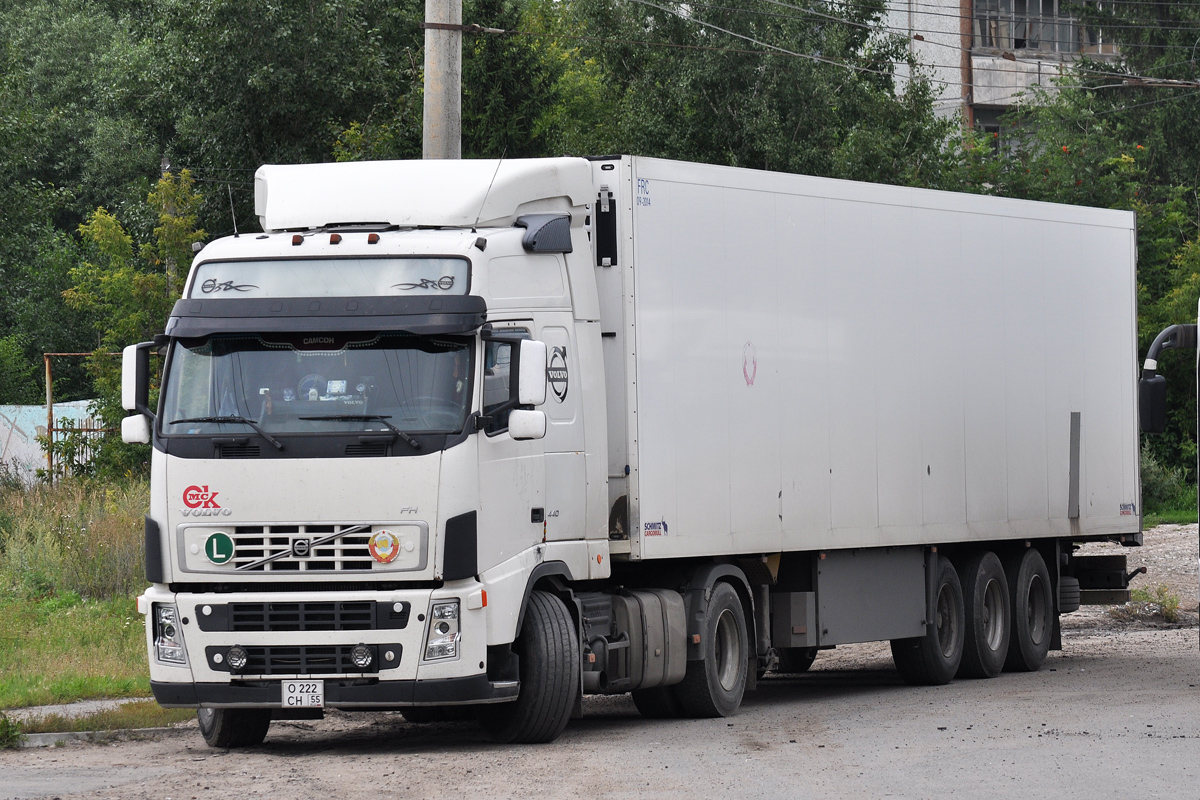 Омская область, № О 222 СН 55 — Volvo ('2002) FH12.440