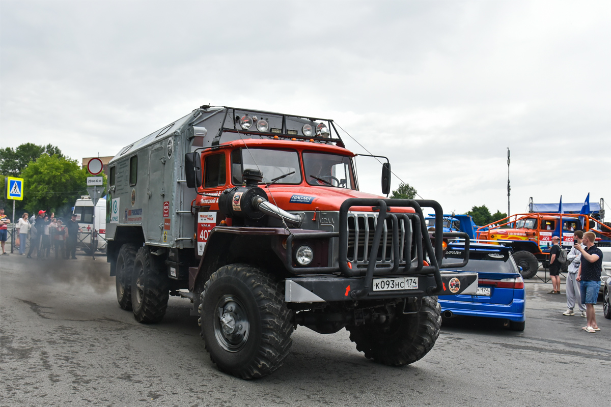 Челябинская область, № К 093 НС 174 — Урал-4320-10; Челябинская область — Грузовой триал и баха "Уральский рубеж 2025"