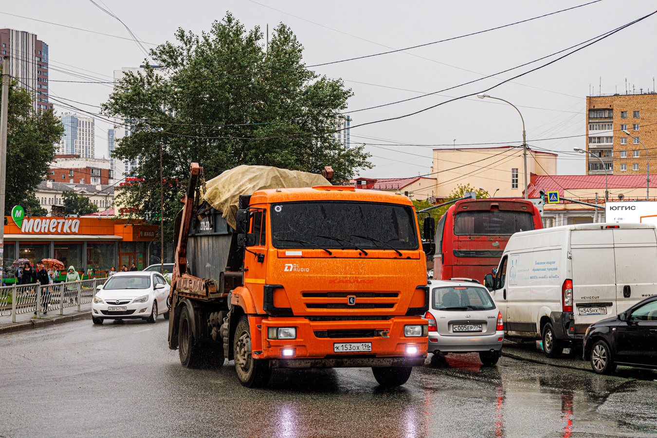 Свердловская область, № К 153 ОХ 196 — КамАЗ-43253-R4(28)