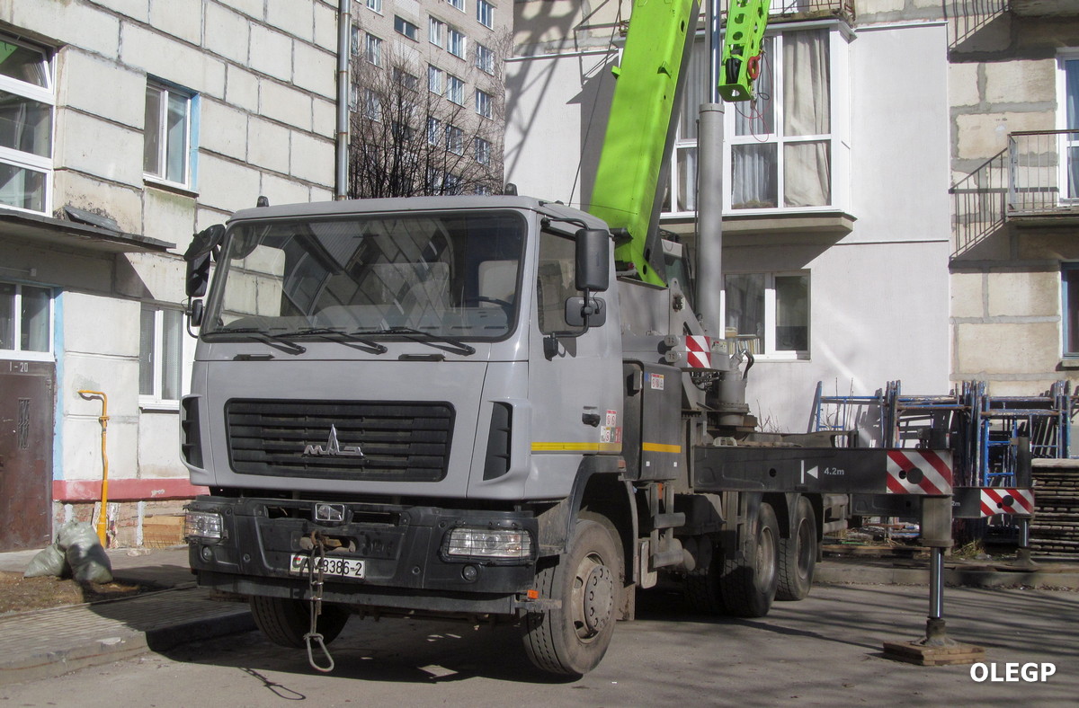 Витебская область, № АМ 8386-2 — МАЗ-6312C3