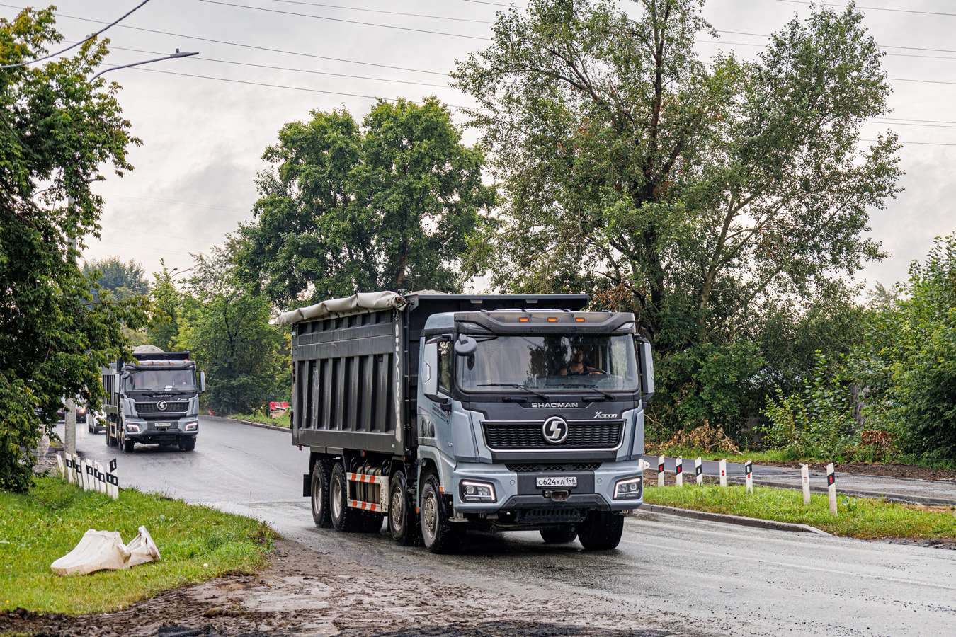 Свердловская область, № О 624 ХА 196 — Shaanxi Shacman X3000 SX3318