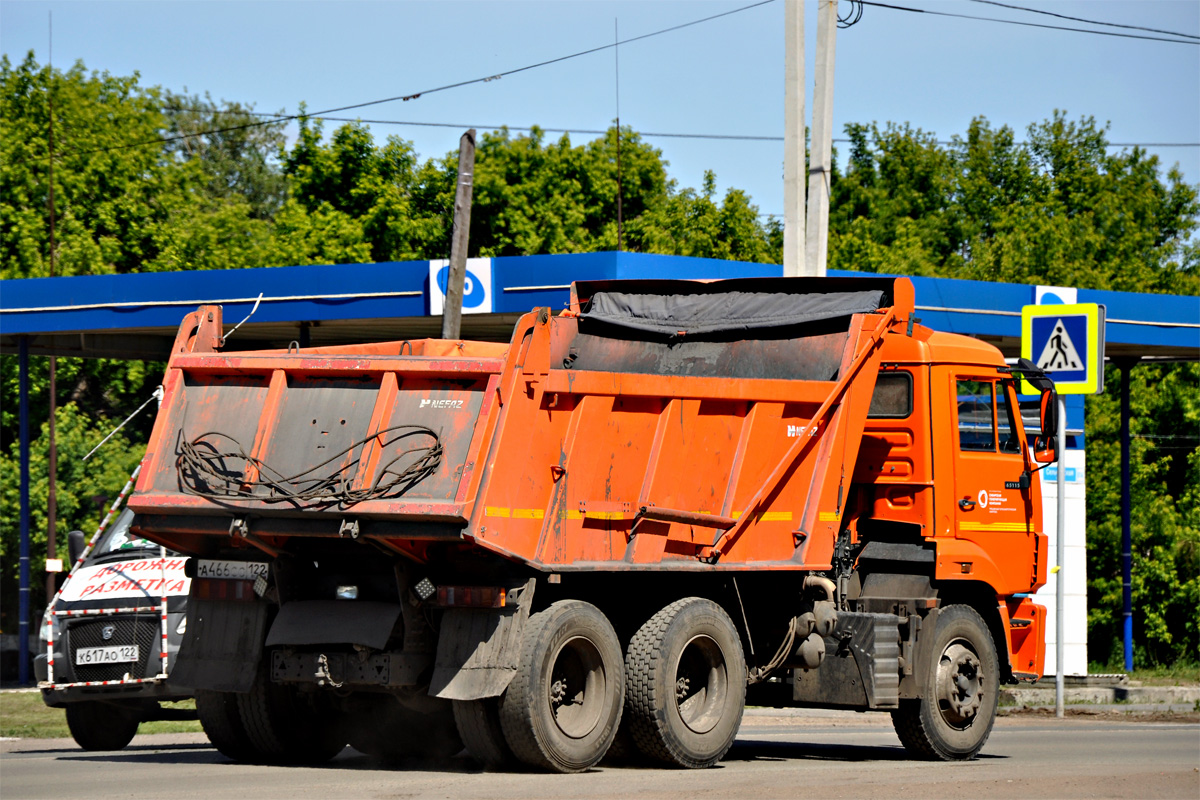 Алтайский край, № А 466 СО 122 — КамАЗ-65115-42