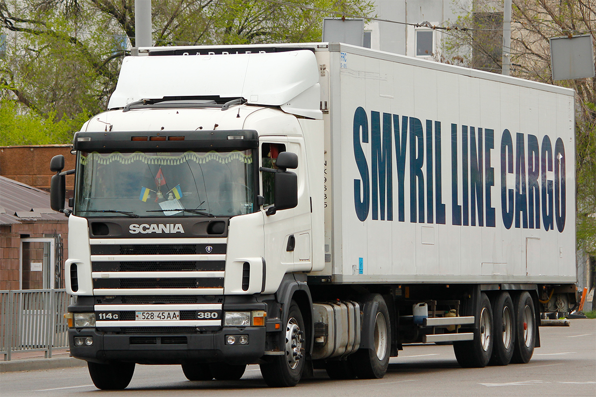 Днепропетровская область, № 528-45 АА — Scania ('1996) R114G