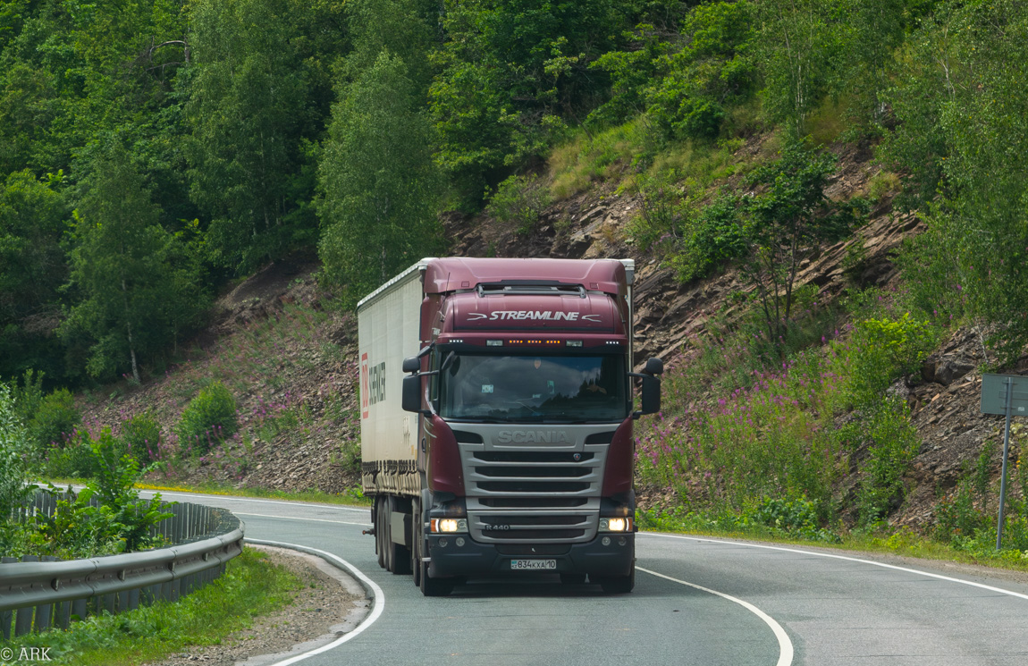 Костанайская область, № 834 KXA 10 — Scania ('2013) R440