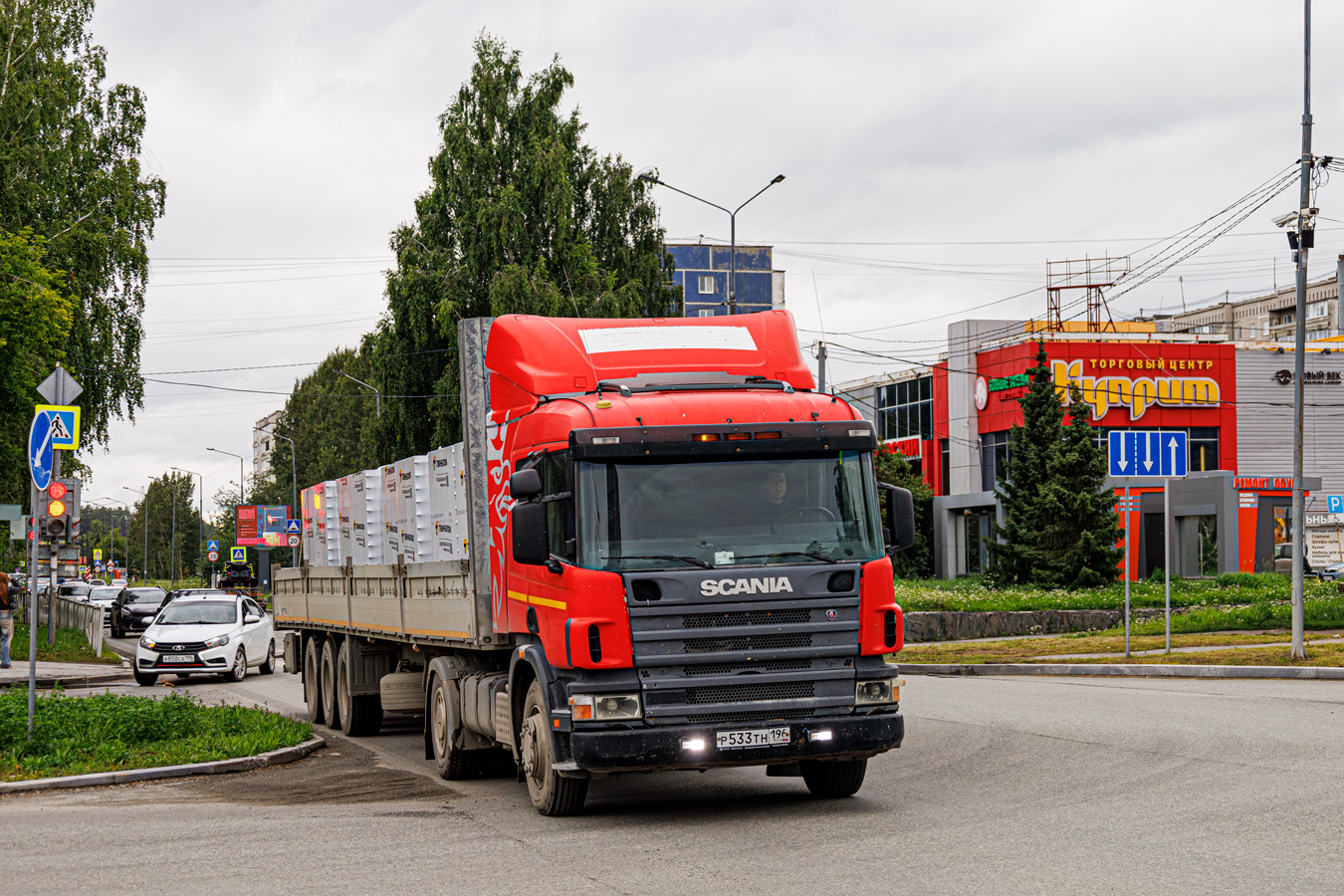 Свердловская область, № Р 533 ТН 196 — Scania ('1996) P114G