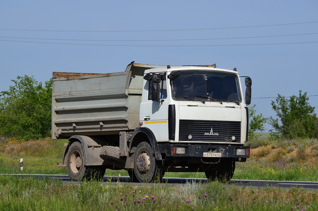 Волгоградская область, № О 575 ТН 47 — МАЗ-5551A2