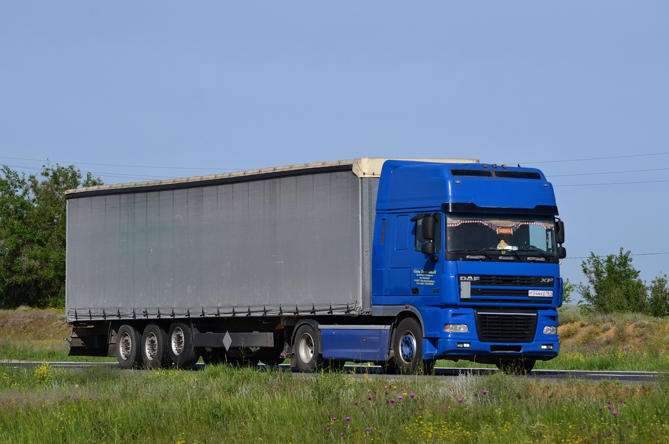 Ростовская область, № Т 344 ХЕ 161 — DAF XF95 FT