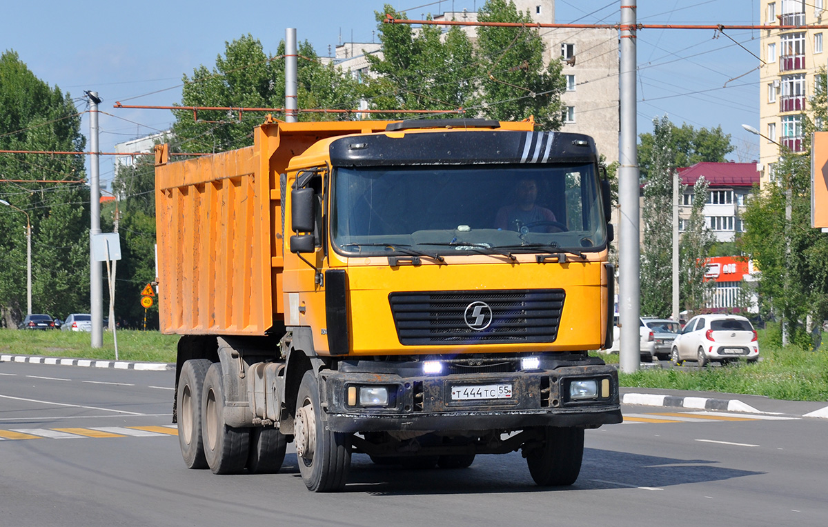 Омская область, № Т 444 ТС 55 — Shaanxi Shacman F2000 SX325x