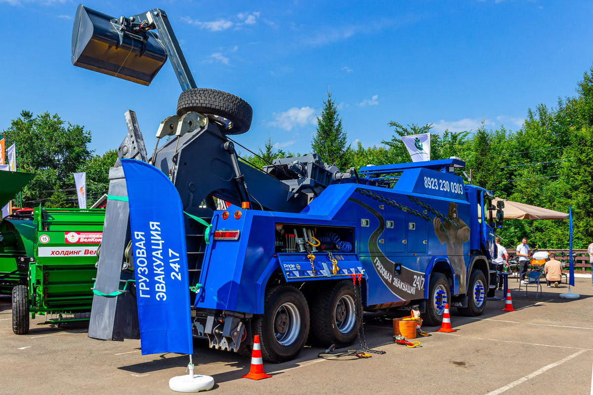 Омская область, № В 553 ОА 155 — Scania ('2011) P440; Омская область — АгроОмск-2025