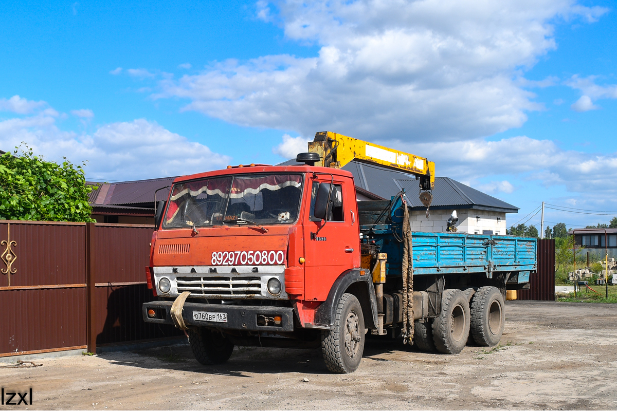 Самарская область, № О 760 ВР 163 — КамАЗ-5320