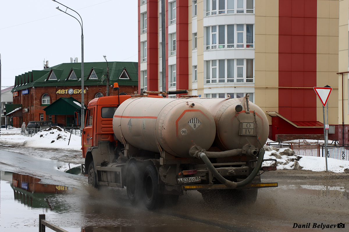 Ненецкий автономный округ, № А 523 ЕО 83 — КамАЗ-53215-15 [53215R]