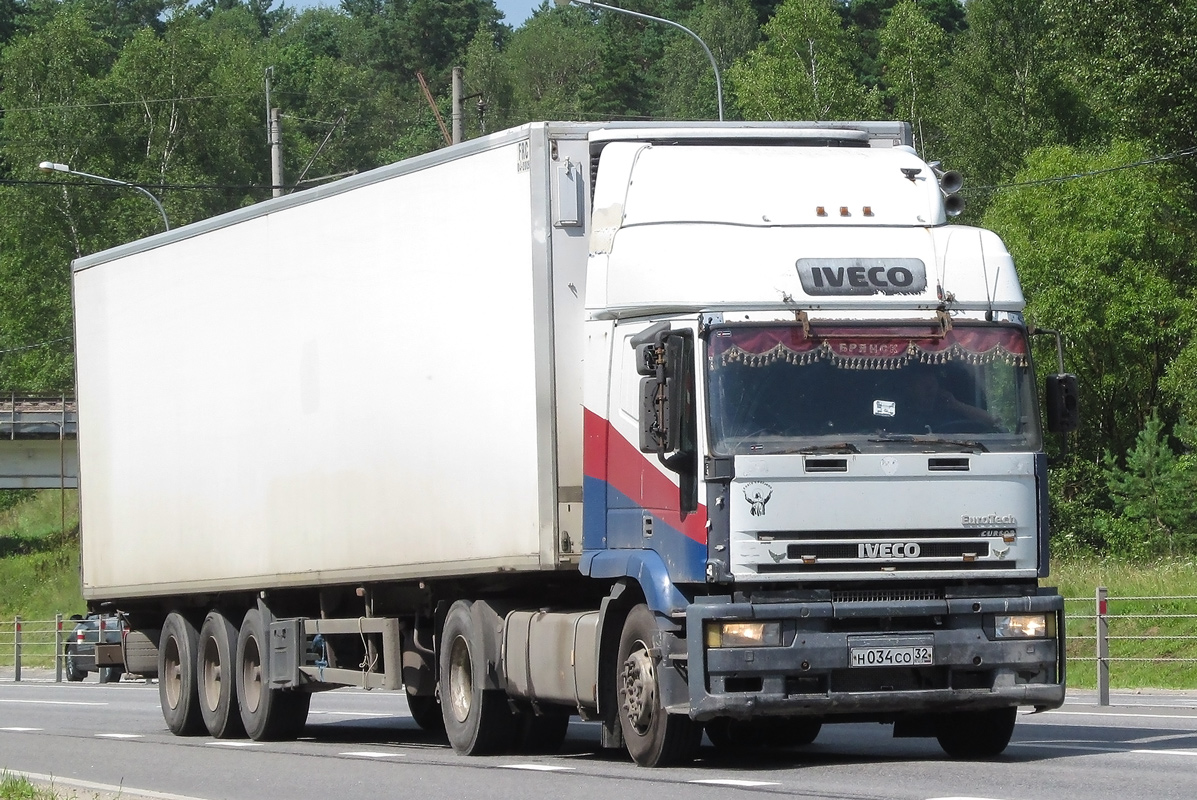 Брянская область, № Н 034 СО 32 — IVECO EuroTech