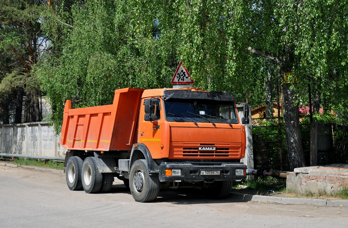Калужская область, № В 500 ВЕ 40 — КамАЗ-55111 [551110]