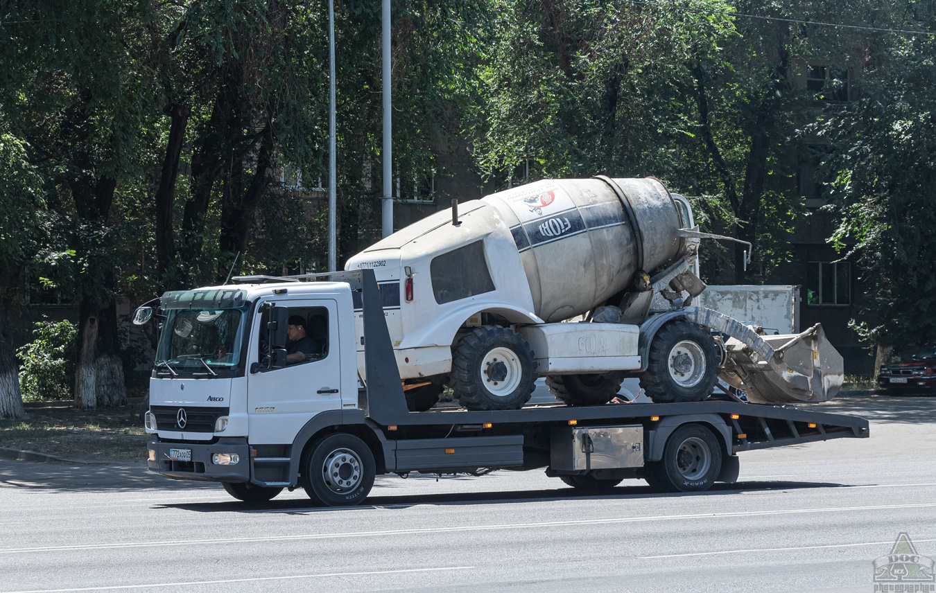 Алматинская область, № 772 AOQ 05 — Mercedes-Benz Atego 1222; Алматы — Разные фотографии (Спецтехника)