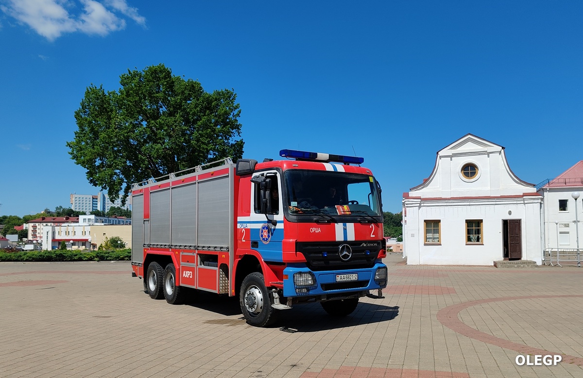 Витебская область, № АА 6821-2 — Mercedes-Benz Actros ('2003) 3336