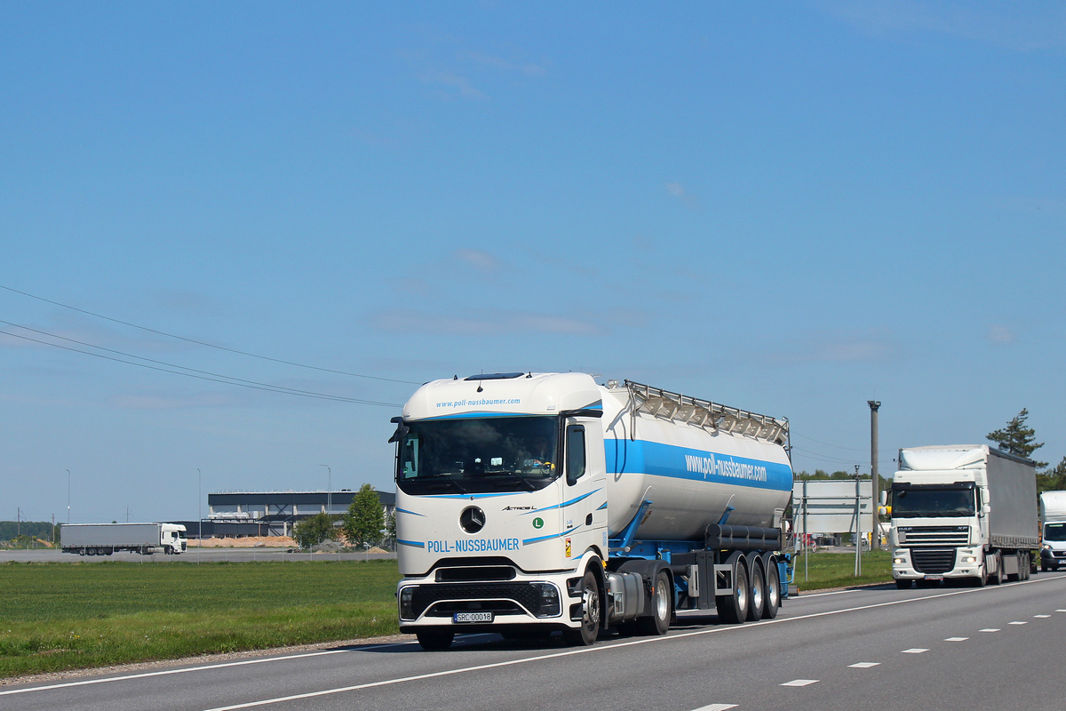 Польша, № SRC 00018 — Mercedes-Benz Actros L ('2024)