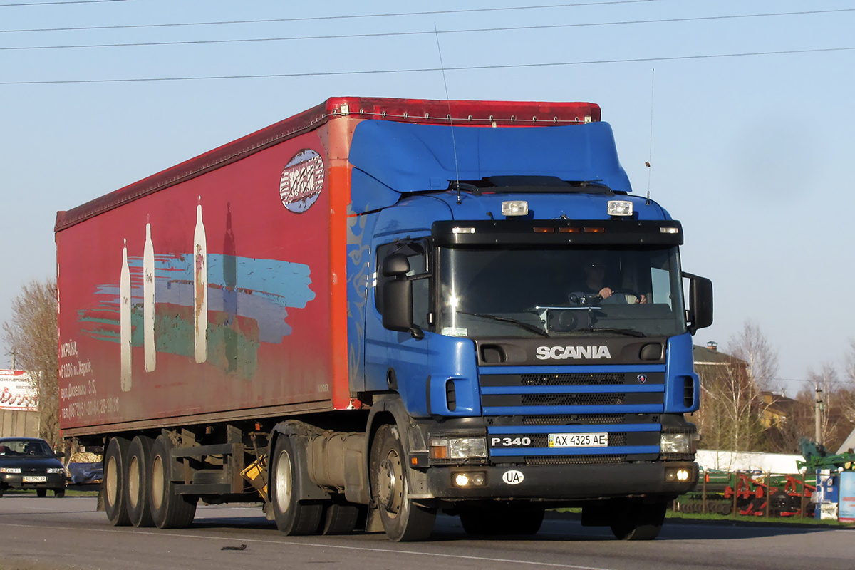 Харьковская область, № АХ 4325 АЕ — Scania ('2004) P340