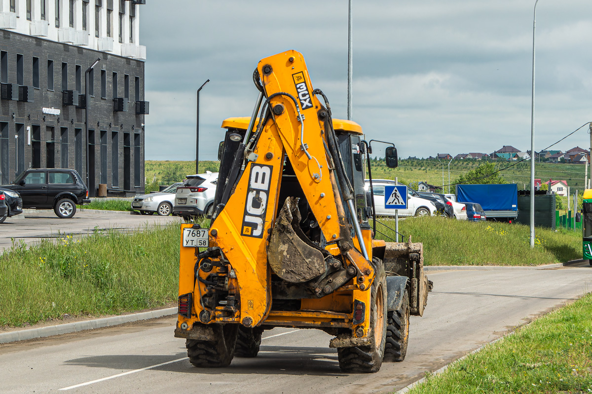 Пензенская область, № 7687 УТ 58 — JCB 3CX
