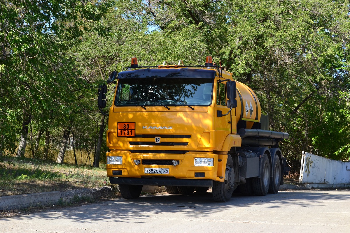 Волгоградская область, № Н 382 ОА 134 — КамАЗ-65116-5H(56)