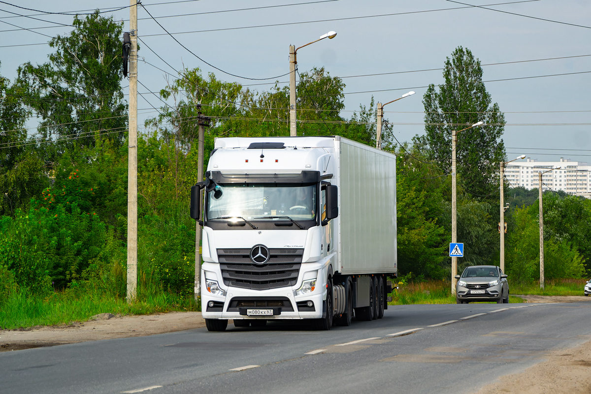 Смоленская область, № М 080 КХ 67 — Mercedes-Benz Actros '18 1845 [Z9M]