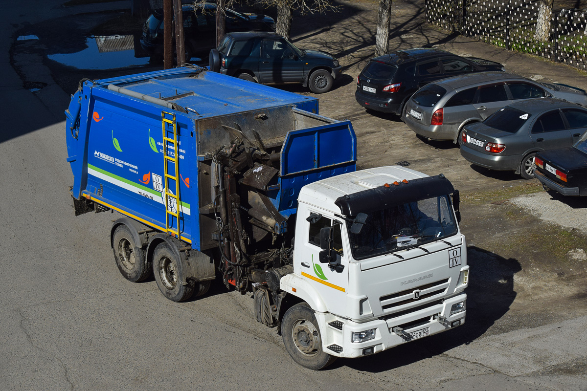 Алтайский край, № А 334 ОВ 122 — КамАЗ-65115-50
