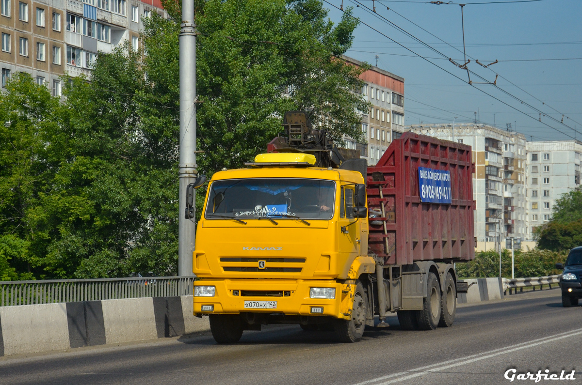 Кемеровская область, № Х 070 НХ 142 — КамАЗ-65115 (общая модель)