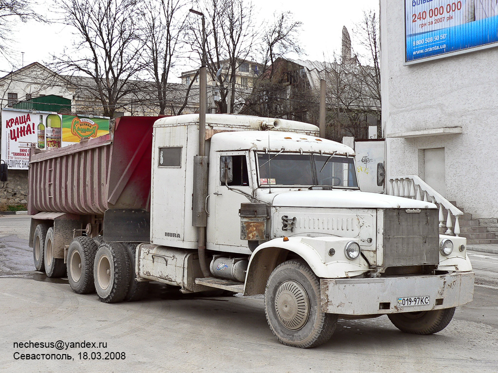 Севастополь, № 019-97 КС — КрАЗ-257Б1