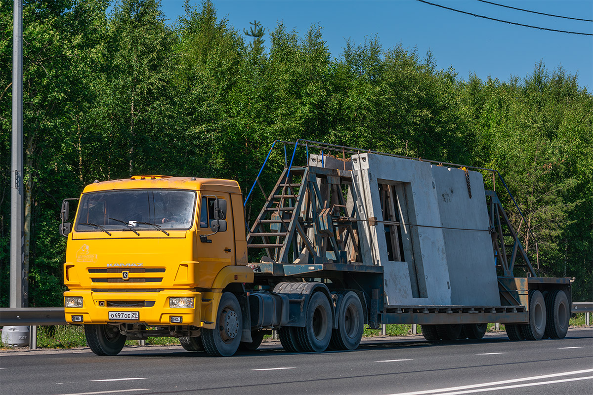 Архангельская область, № О 497 ОЕ 29 — КамАЗ-65116-N3(78)