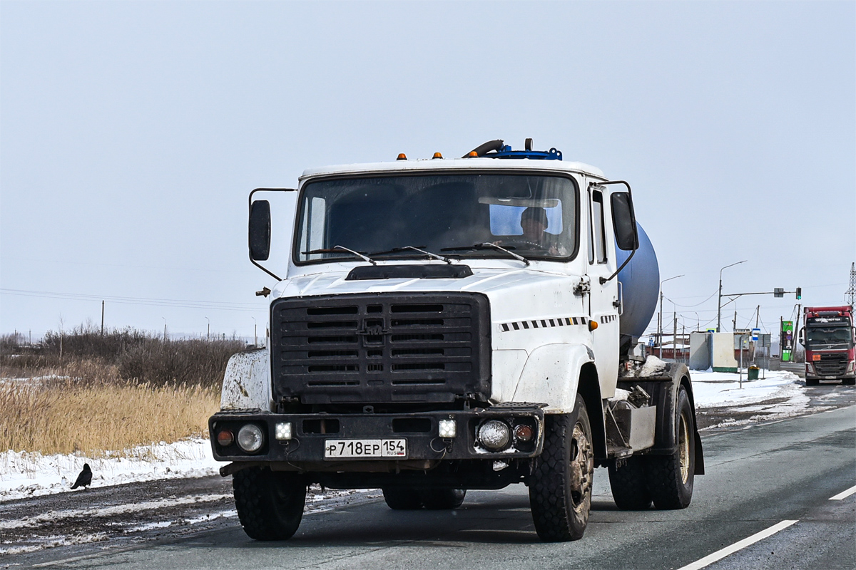 Новосибирская область, № Р 718 ЕР 154 — ЗИЛ-433362