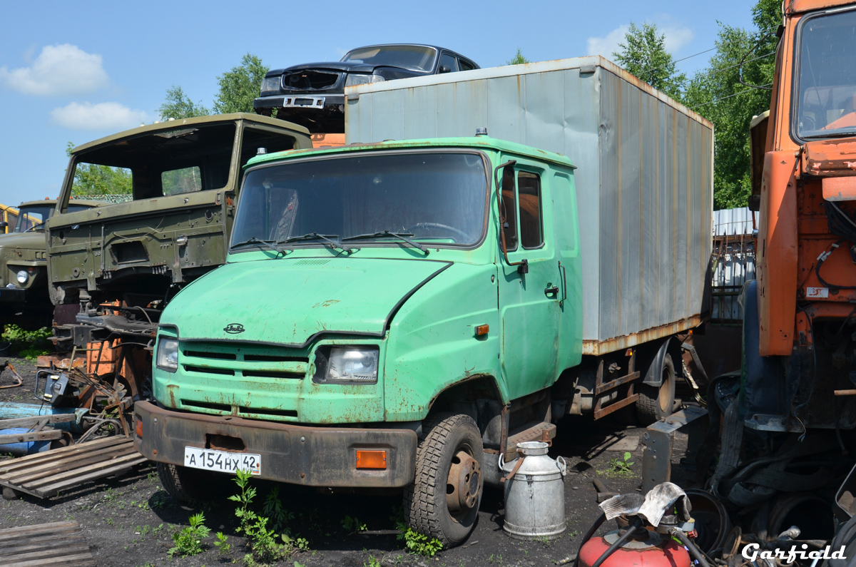 Кемеровская область, № А 154 НХ 42 — ЗИЛ-5301ЮО "Бычок"
