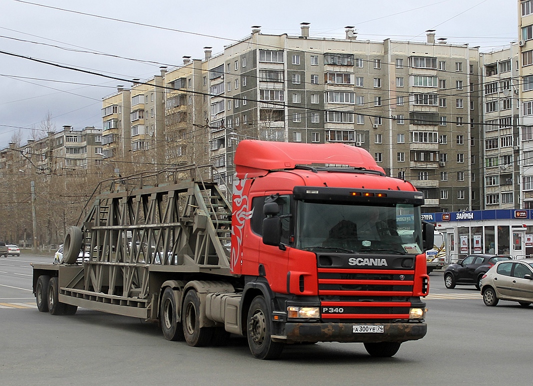 Челябинская область, № А 300 УЕ 74 — Scania ('1996) P114G