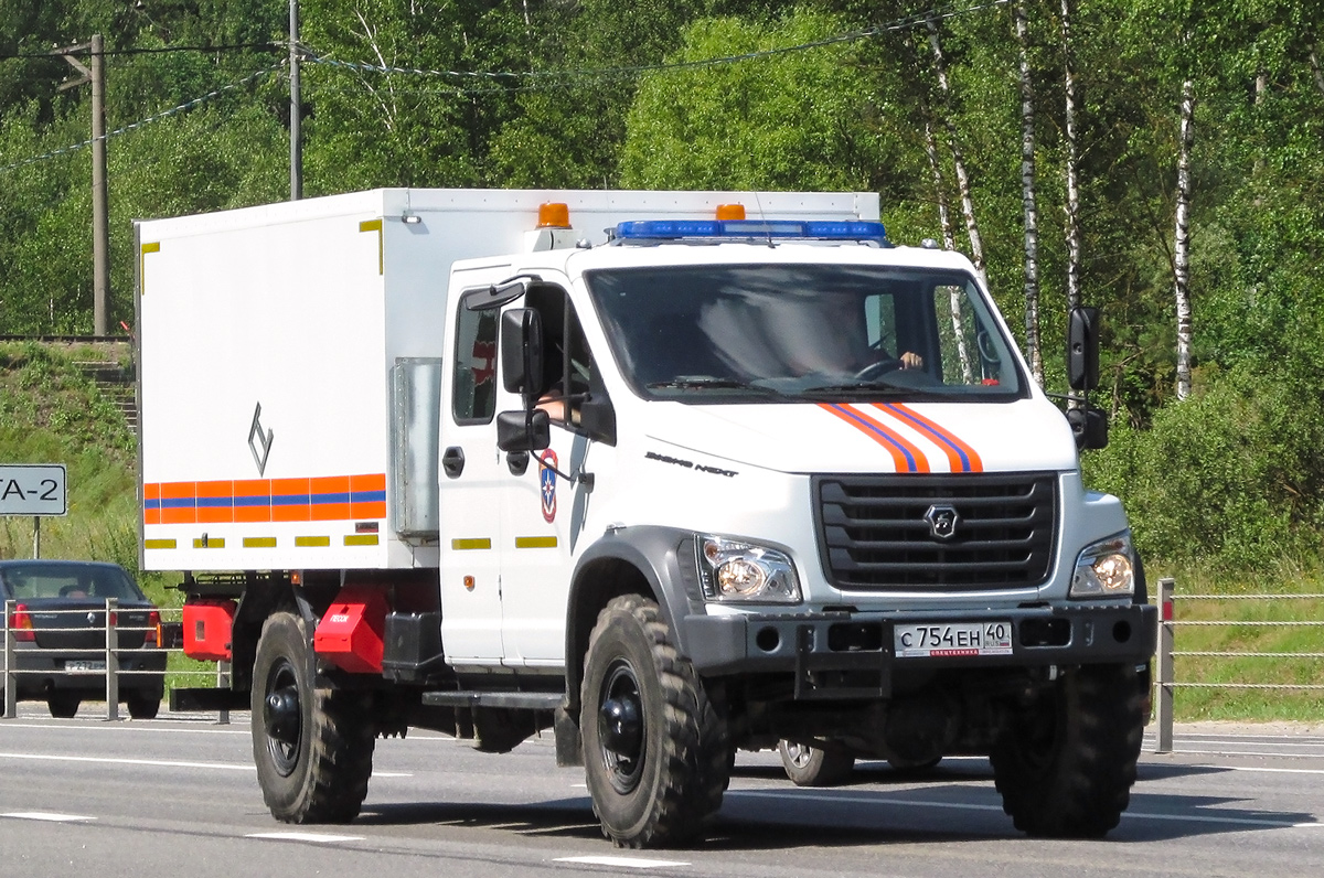 Калужская область, № С 754 ЕН 40 — ГАЗ-C42A43 "Садко NEXT"