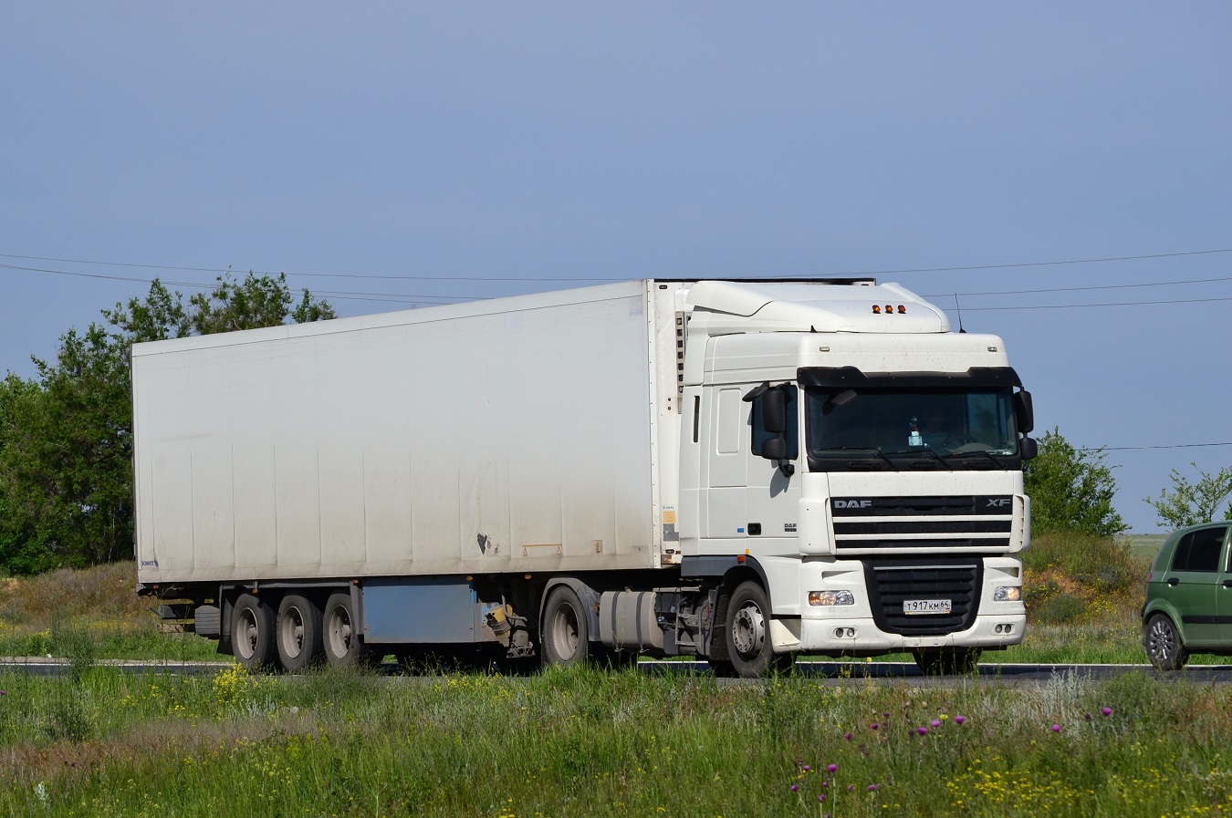 Саратовская область, № Т 917 КМ 64 — DAF XF105 FT