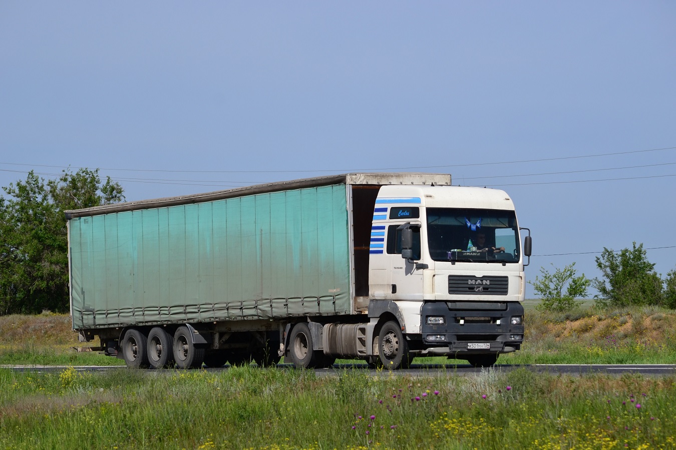 Волгоградская область, № А 501 МН 134 — MAN TGA 18.460