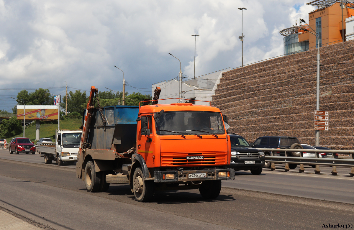 Красноярский край, № Т 934 КО 124 — КамАЗ-43253-A3(96)