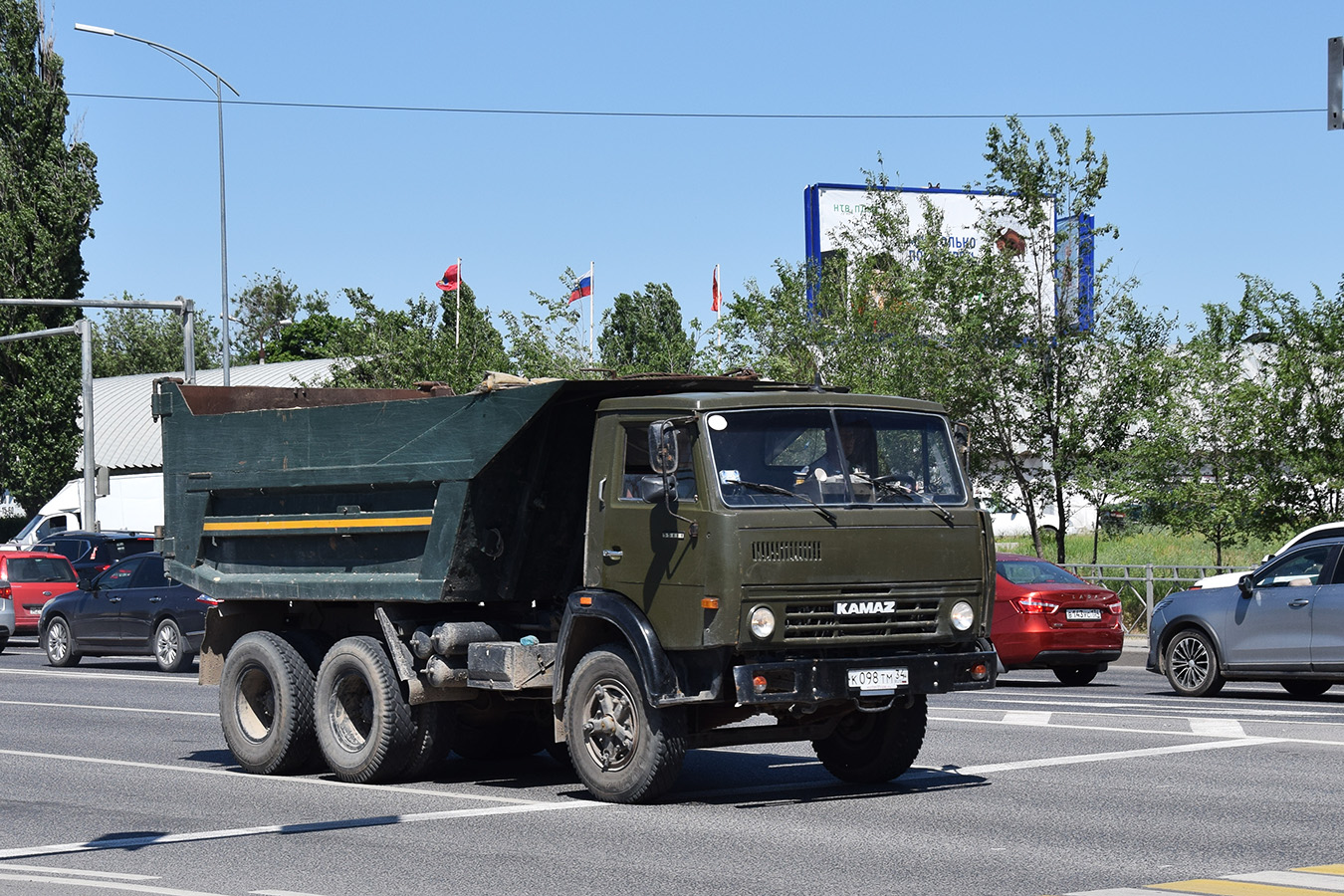 Волгоградская область, № К 098 ТМ 34 — КамАЗ-55111 [551110]