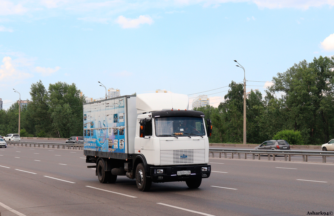 Красноярский край, № А 403 РС 24 — МАЗ-533603