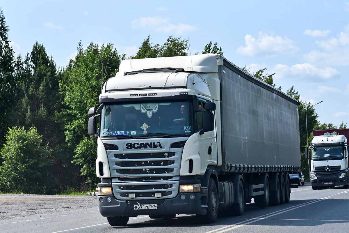 Красноярский край, № Е 691 РЕ 124 — Scania ('2013) G440